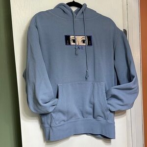 Blue Graphic Hoodie